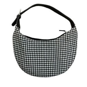 Lauren Ralph Lauren Houndstooth Hobo Bag